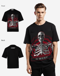 G WEST Skull of the unknown OVersized T-Shirt Mens G West