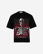 G WEST Skull of the unknown OVersized T-Shirt Mens G West
