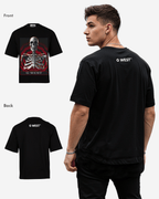 G WEST Skull of the unknown OVersized T-Shirt Mens G West