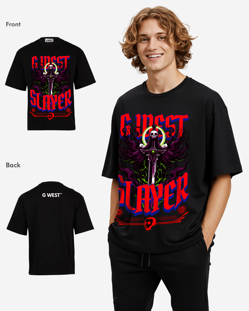 G WEST SLAYER OVERSIZED T-Shirt Mens G West