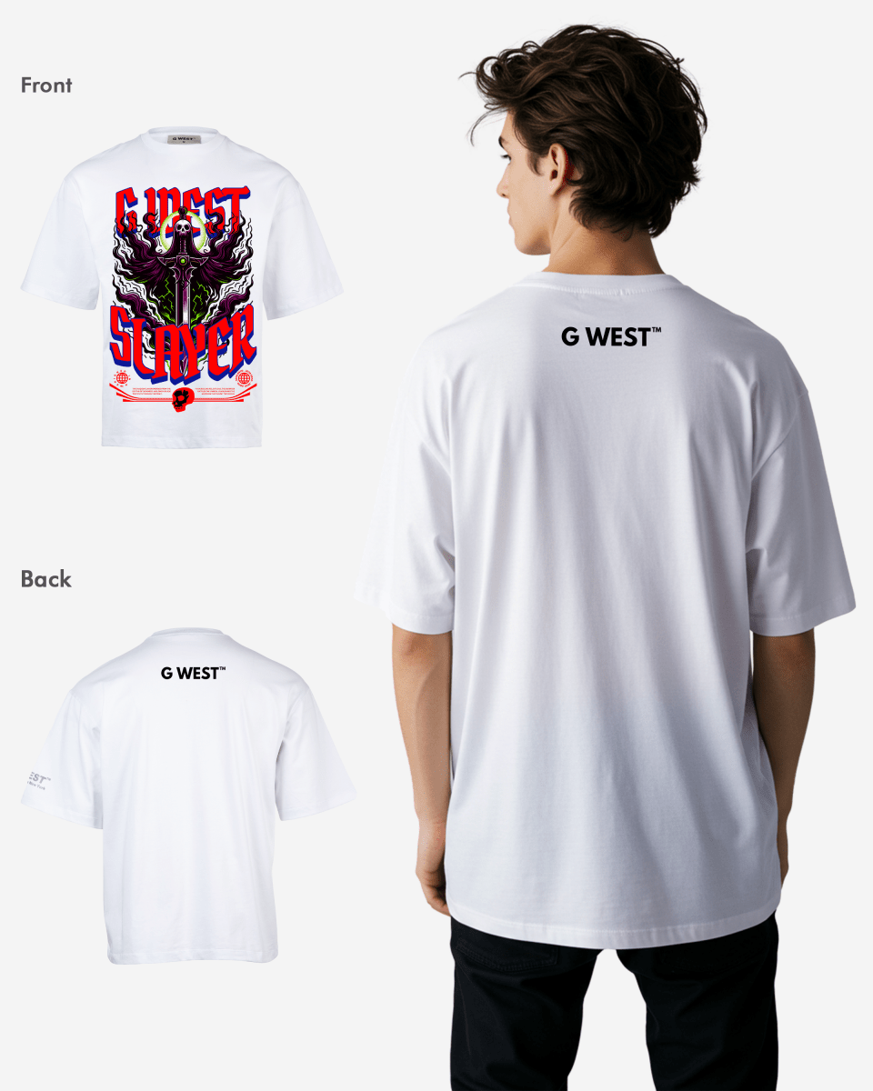 G WEST SLAYER OVERSIZED T-Shirt Mens G West