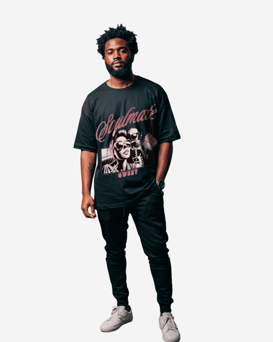 Camiseta extragrande G West Soulmate para hombre