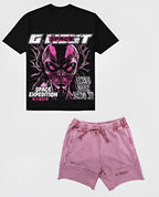 G West Space Expedition Oversized T-Shirt & Short Set Mens G West