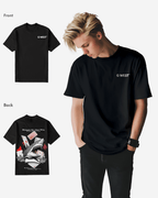 G West Mens Spade Of Sharks T Shirt G West