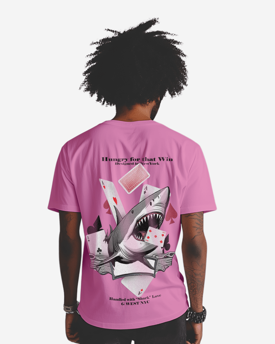 G West Mens Spade Of Sharks T Shirt G West