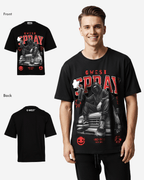 G West SPRAY OVERSIZED T-Shirt Mens G West
