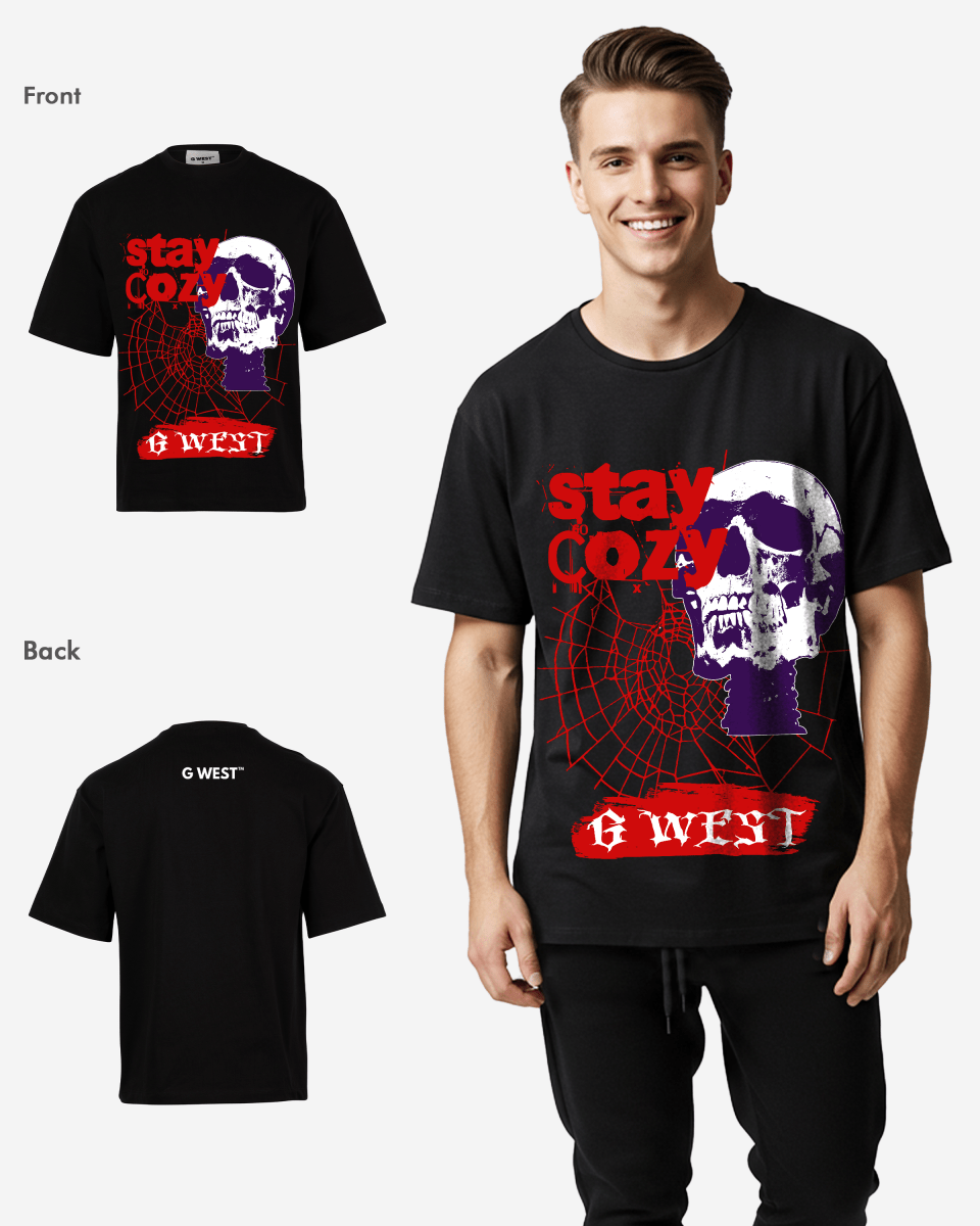 G WEST STAY COZY OVERSIZED T-Shirt Mens G West