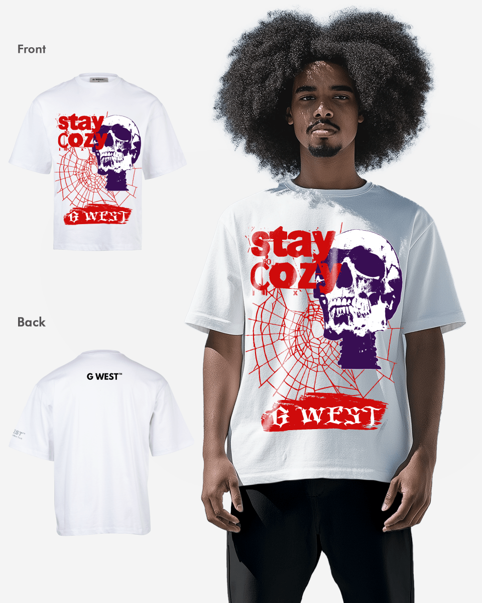 G WEST STAY COZY OVERSIZED T-Shirt Mens G West
