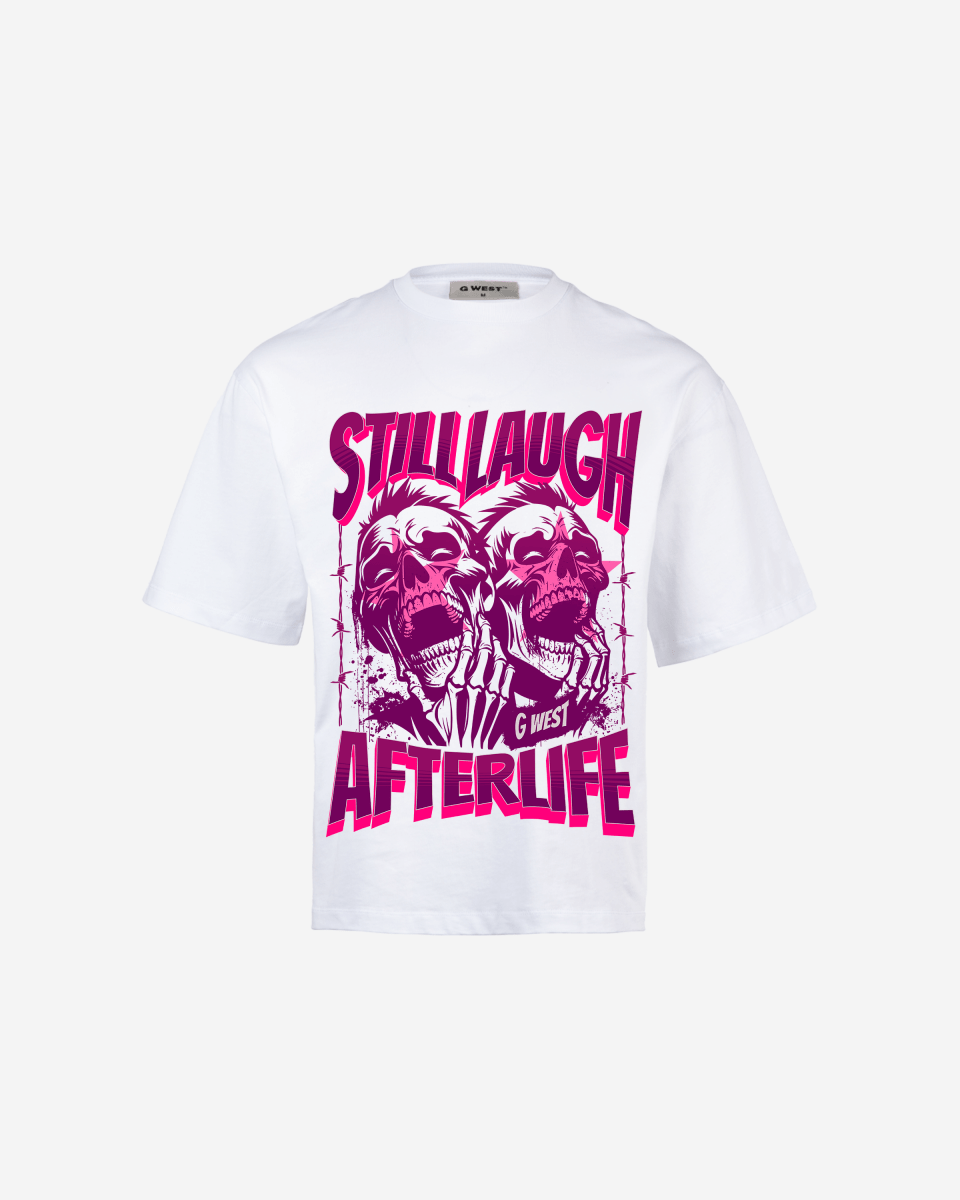 G WEST STILLLAUGH AFTERLIFE OVERSIZED T-Shirt Mens G West