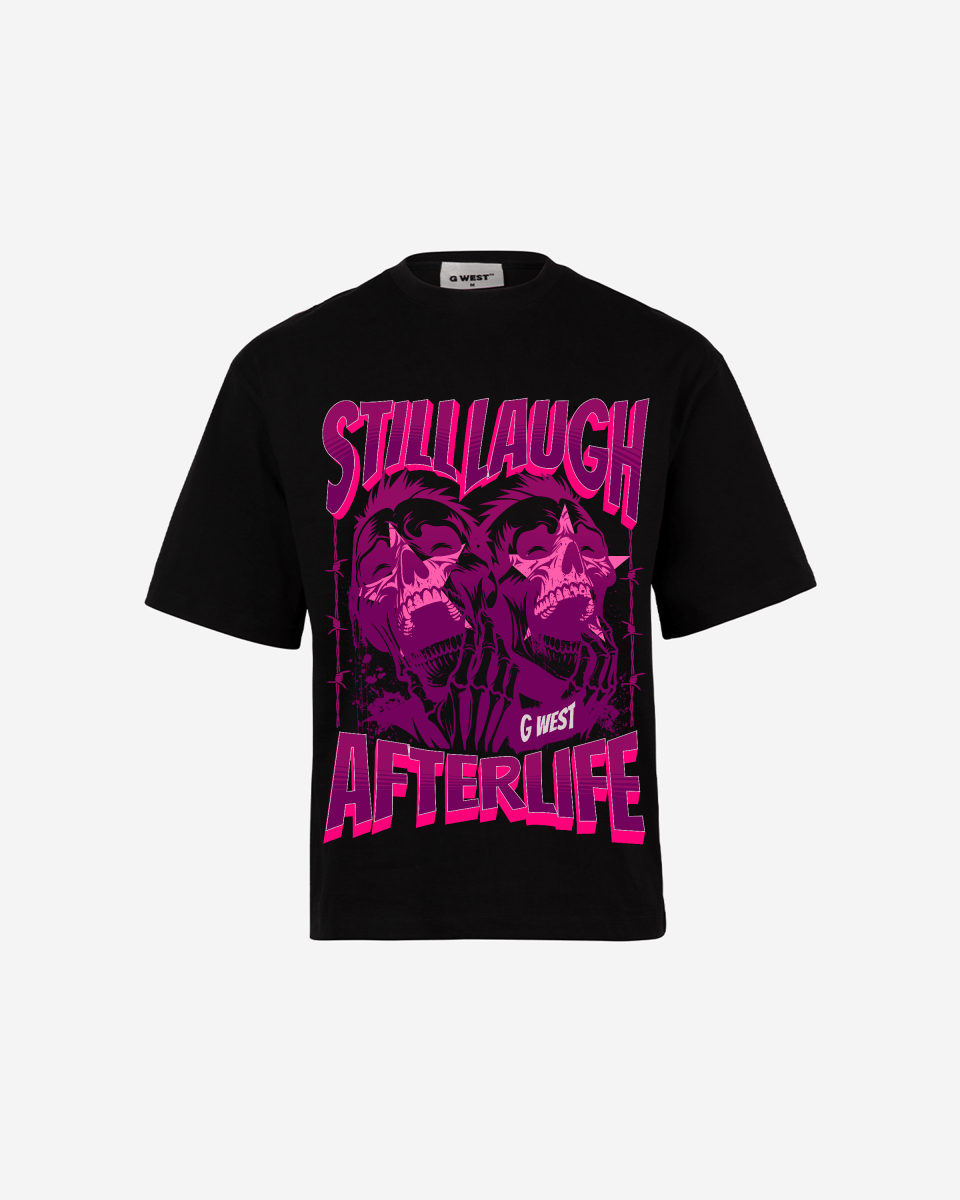 G WEST STILLLAUGH AFTERLIFE OVERSIZED T-Shirt Mens G West