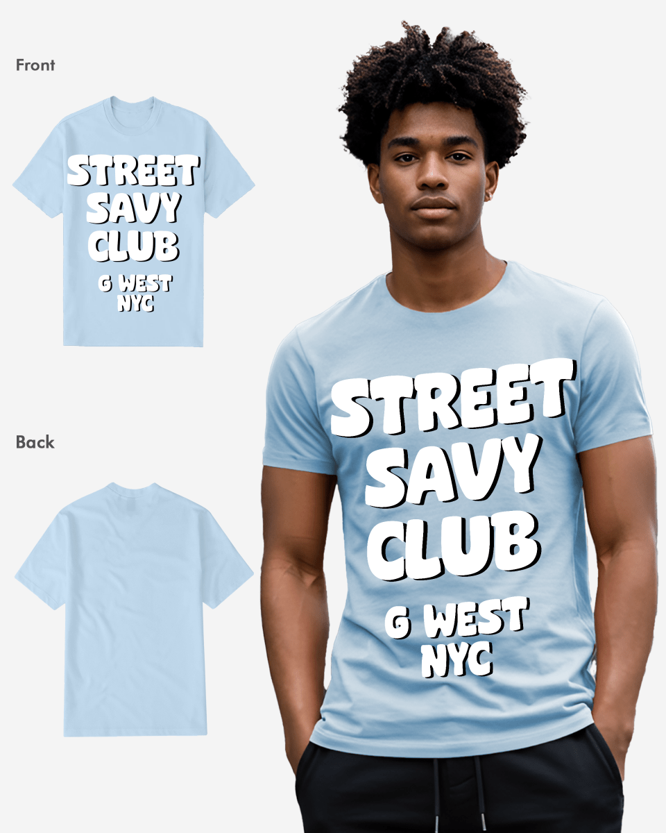 G WEST STREET SAVY CLUB T-Shirt Mens G West