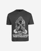 G West Strength Come From Struggle Oversized T-Shirt Mens G West