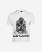 G West Strength Come From Struggle Oversized T-Shirt Mens G West