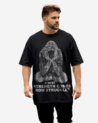 G West Strength Come From Struggle T-Shirt Big and Tall Mens G West