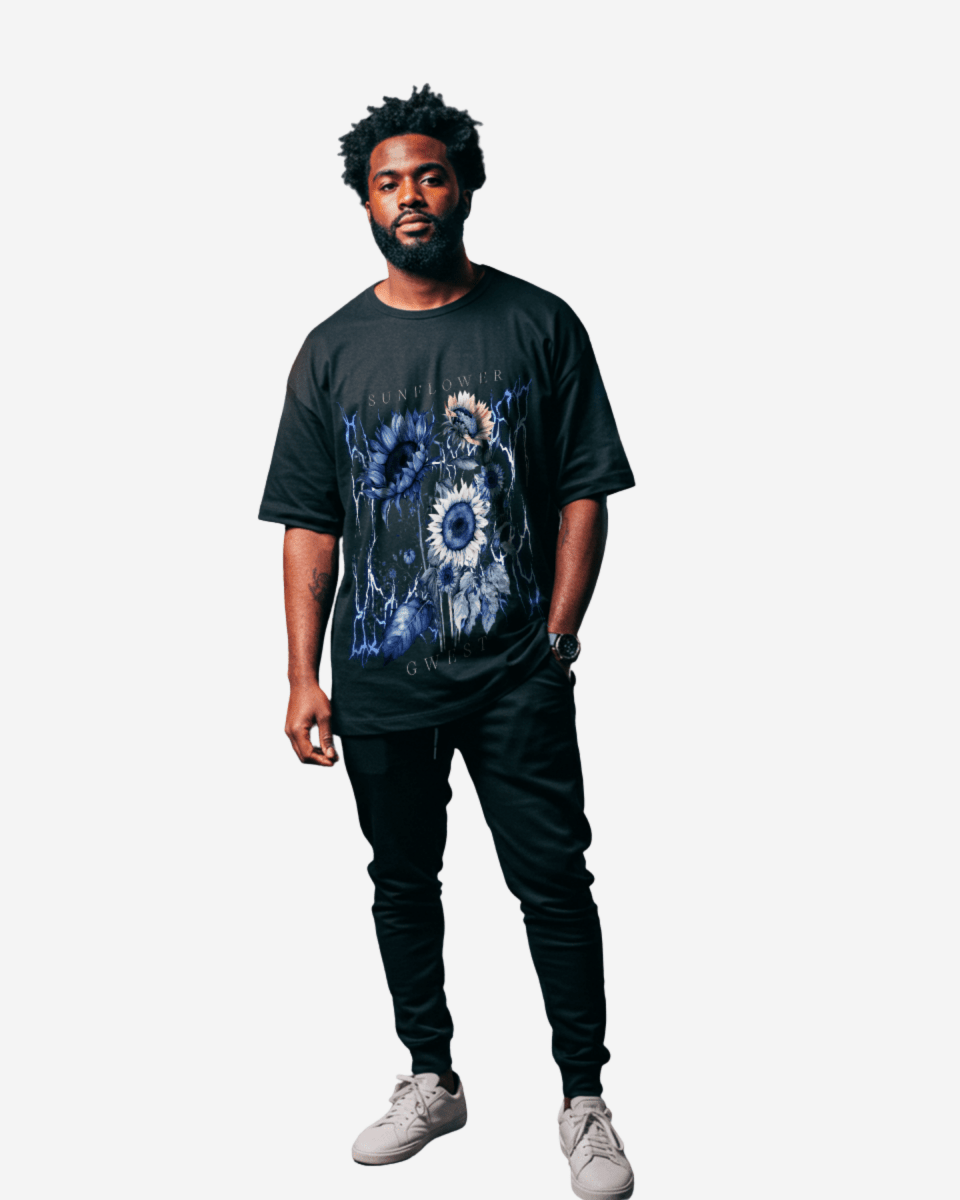 Camiseta G West Sunflower 2.0 Oversized para hombre