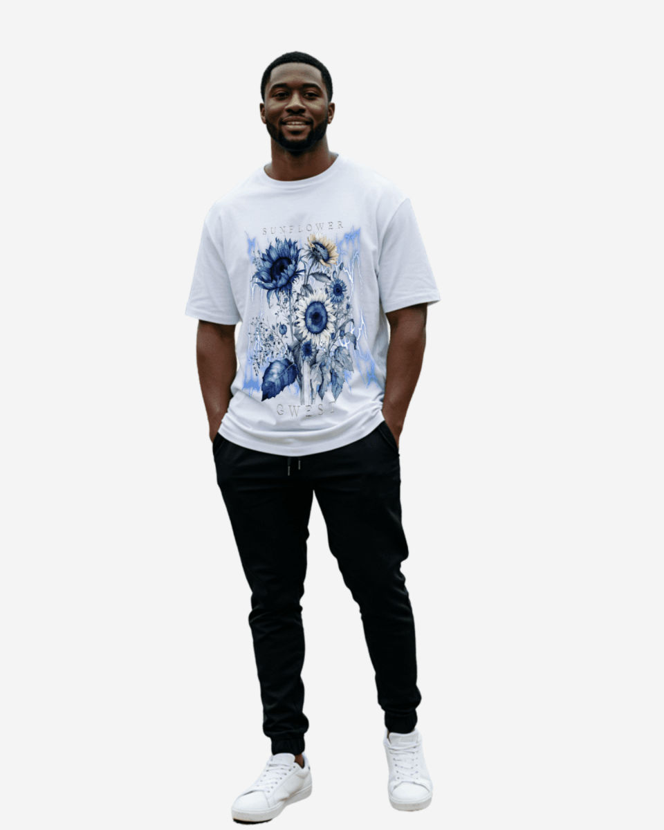 Camiseta G West Sunflower 2.0 Oversized para hombre