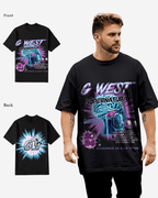 G West Supernatural Black Tee Big and Tall Mens G West
