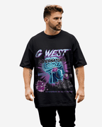G West Supernatural Black Tee Big and Tall Mens G West