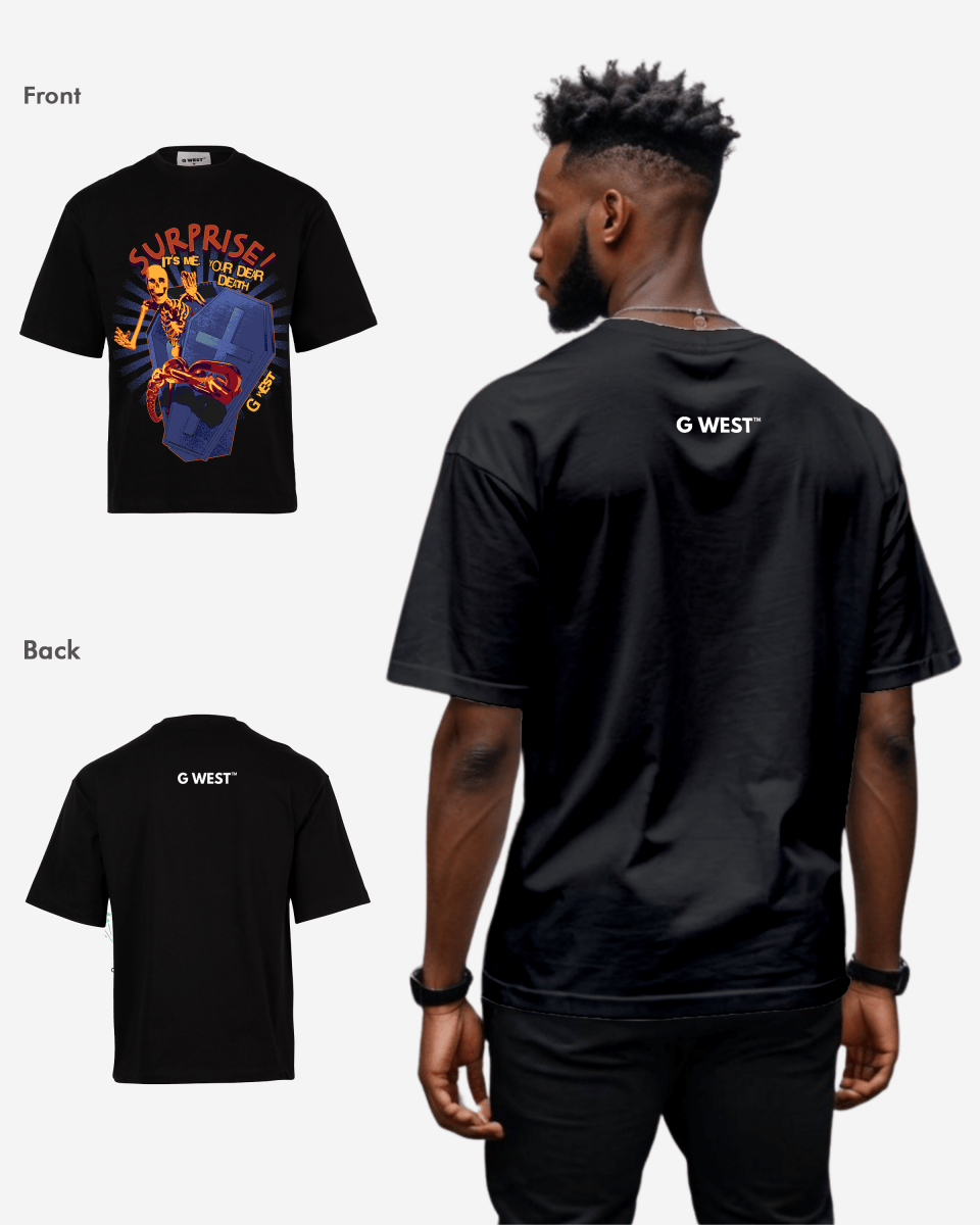 G WEST Surprisei Oversized T-Shirt Mens G West