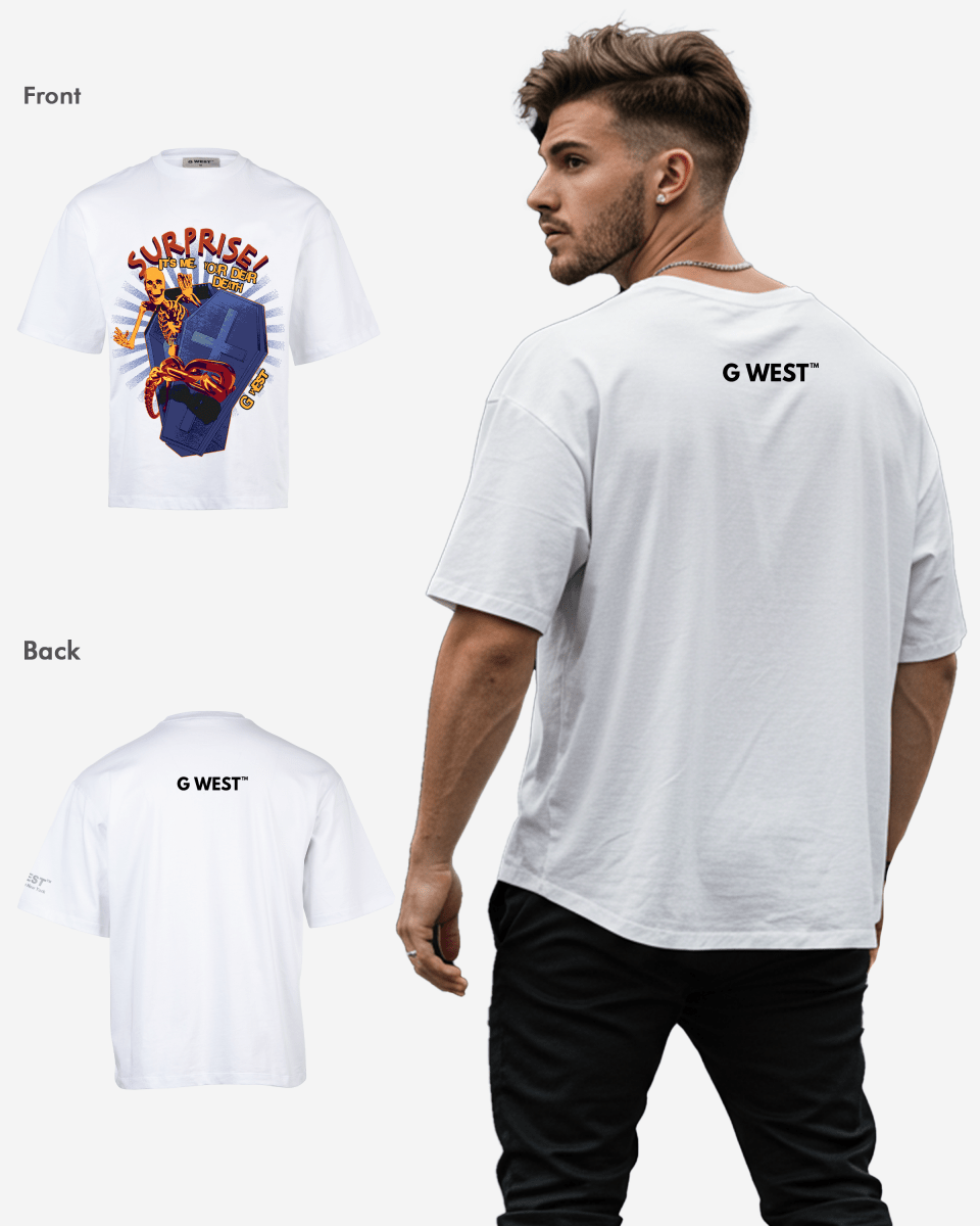 G WEST Surprisei Oversized T-Shirt Mens G West