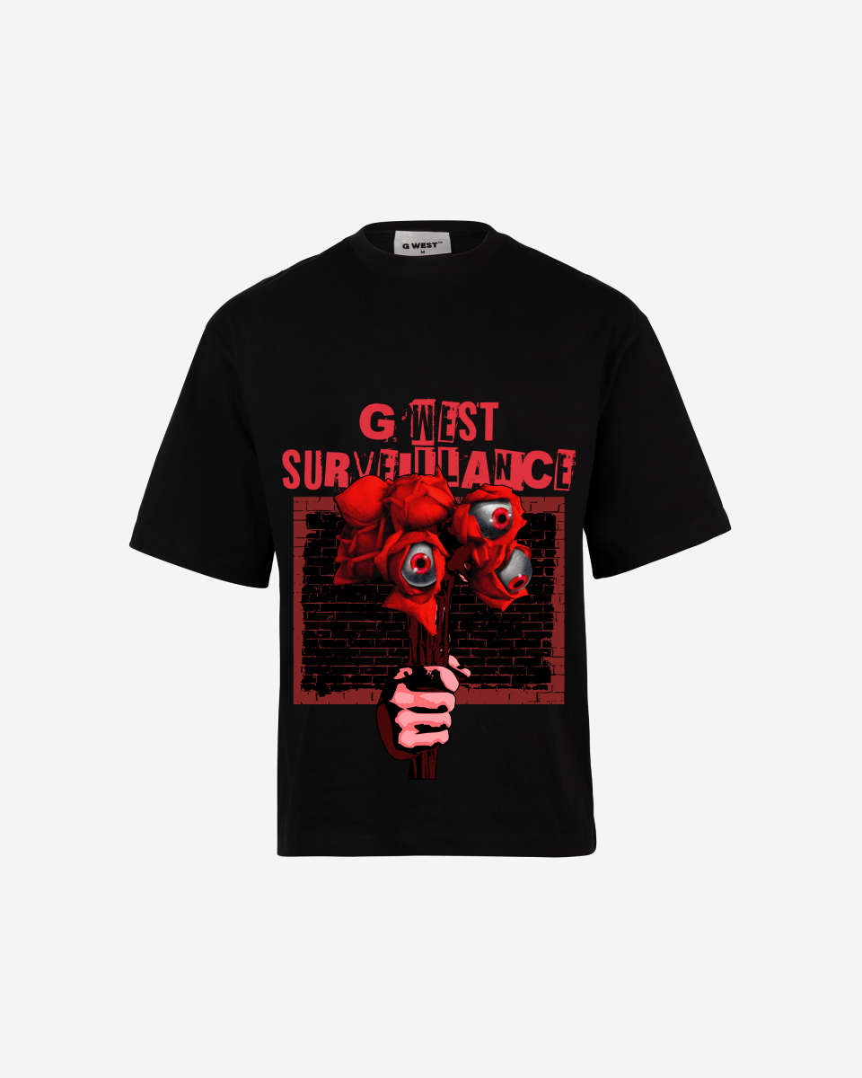 G WEST SURVEILLANCE OVERSIZED T-Shirt Mens G West