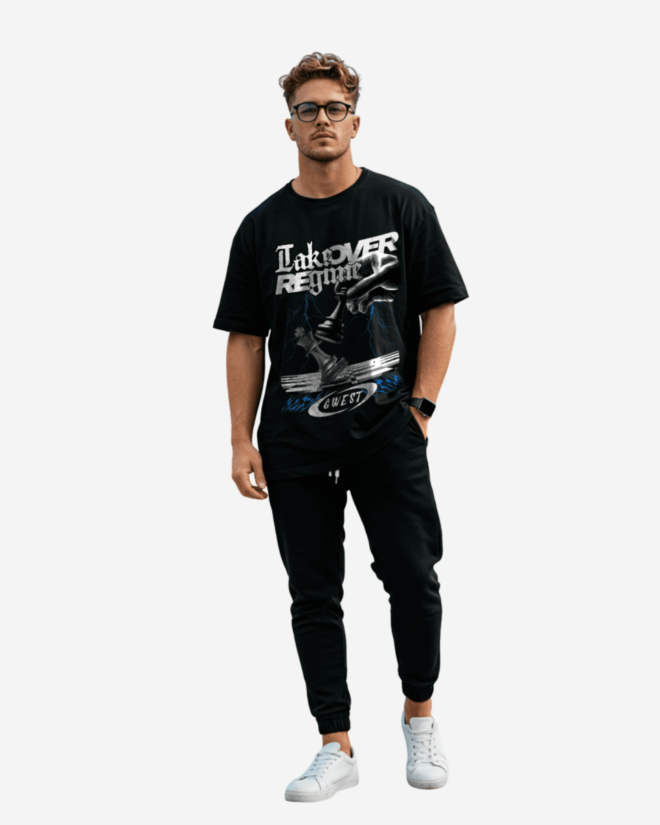 G West Take Over Regime Camiseta Extragrande para Hombre