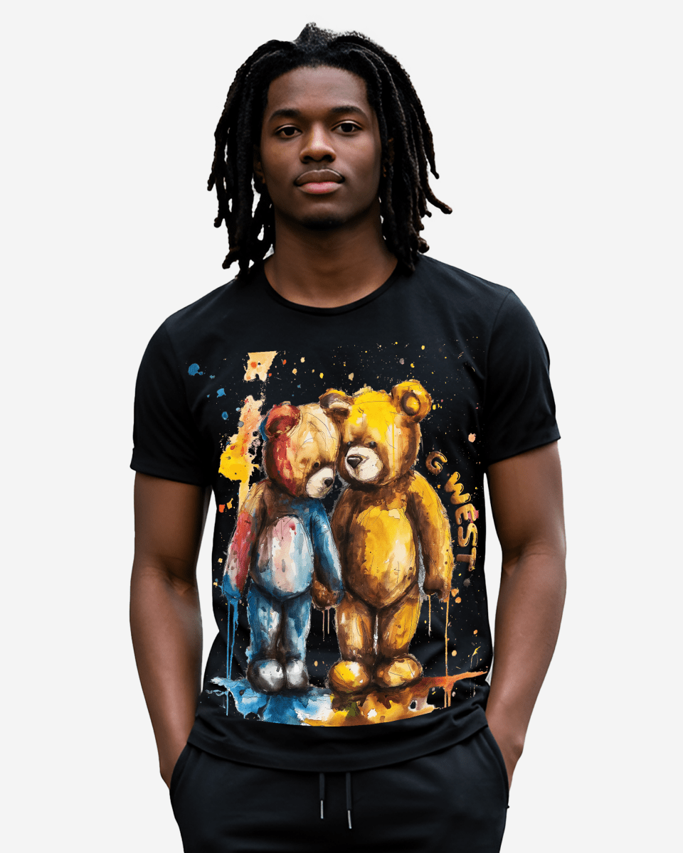 G West Mens Teddy Bear Tee G West