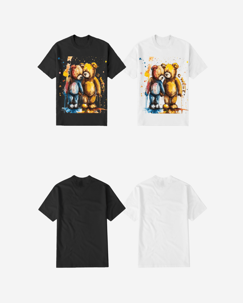 G West Mens Teddy Bear Tee G West