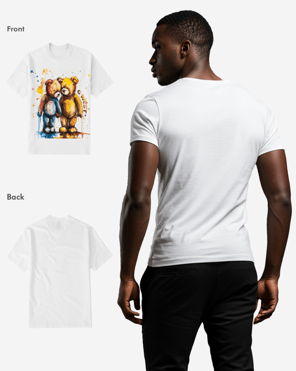 G West Mens Teddy Bear Tee G West