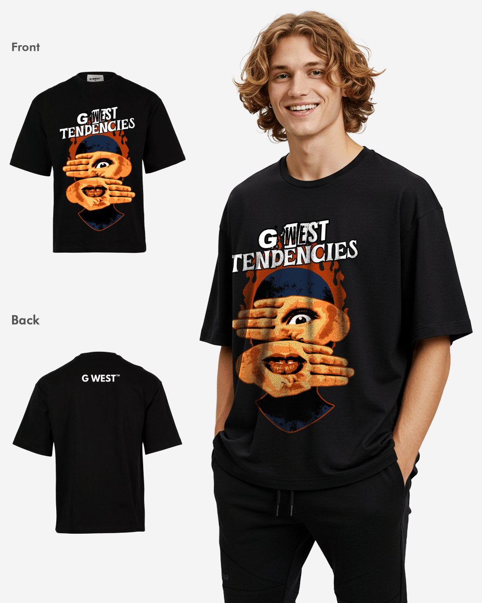 G WEST TENDENCIES OVERSIZED T-Shirt Mens G West