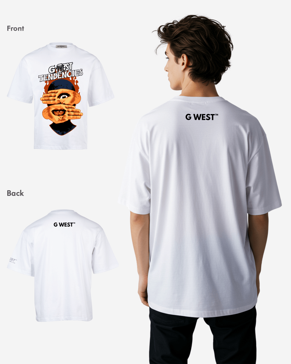 G WEST TENDENCIES OVERSIZED T-Shirt Mens G West