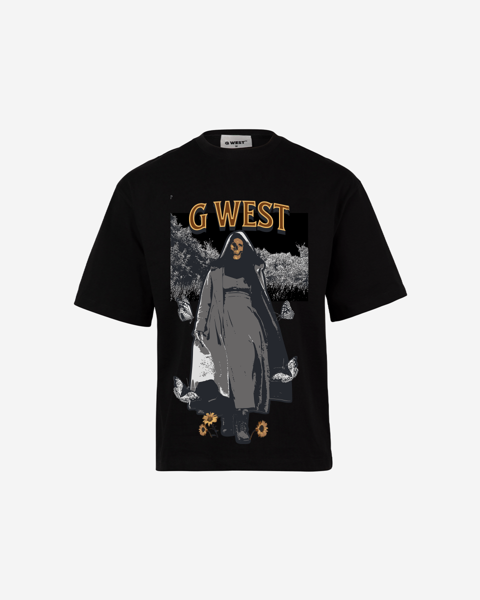 G West the dark blossom OVERSIZED T-Shirt Mens G West