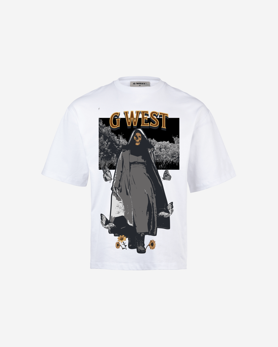 G West the dark blossom OVERSIZED T-Shirt Mens G West