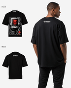 G WEST THE DEVIL SPEAKS OVERSIZED T-Shirt Mens G West