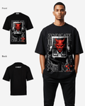 G WEST THE DEVIL SPEAKS OVERSIZED T-Shirt Mens G West