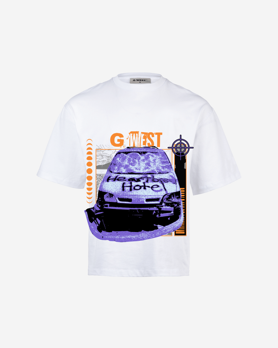 G West the heartbreak ride Oversized T-Shirt Mens G West