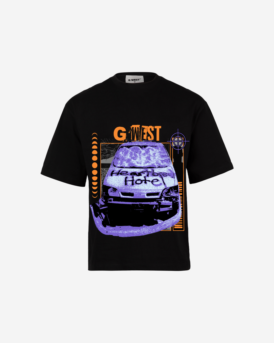 G West the heartbreak ride Oversized T-Shirt Mens G West