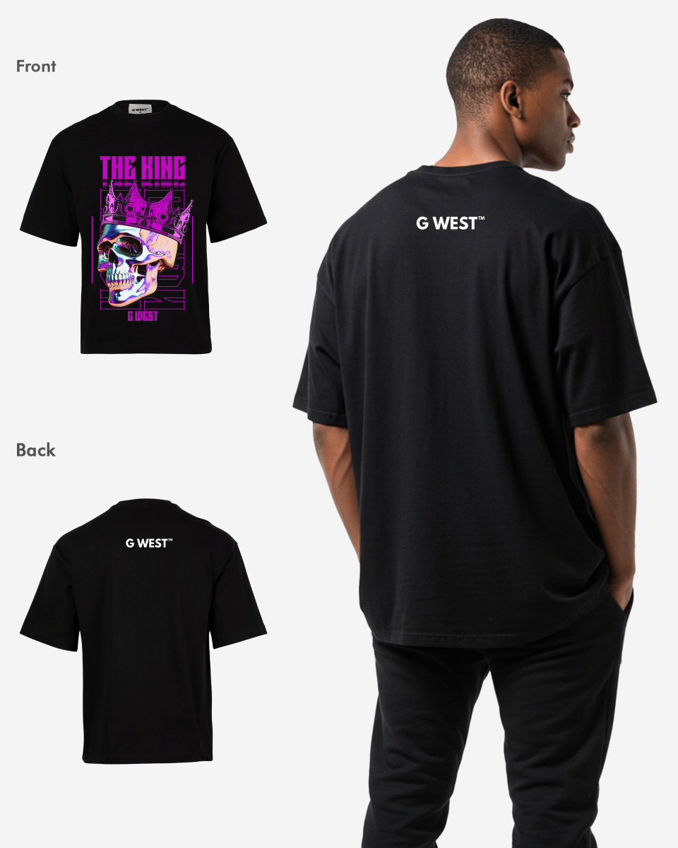 G WEST The King T-Shirt Mens G West