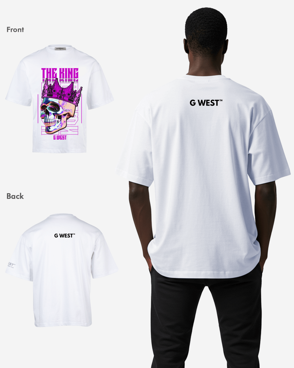 G WEST The King T-Shirt Mens G West