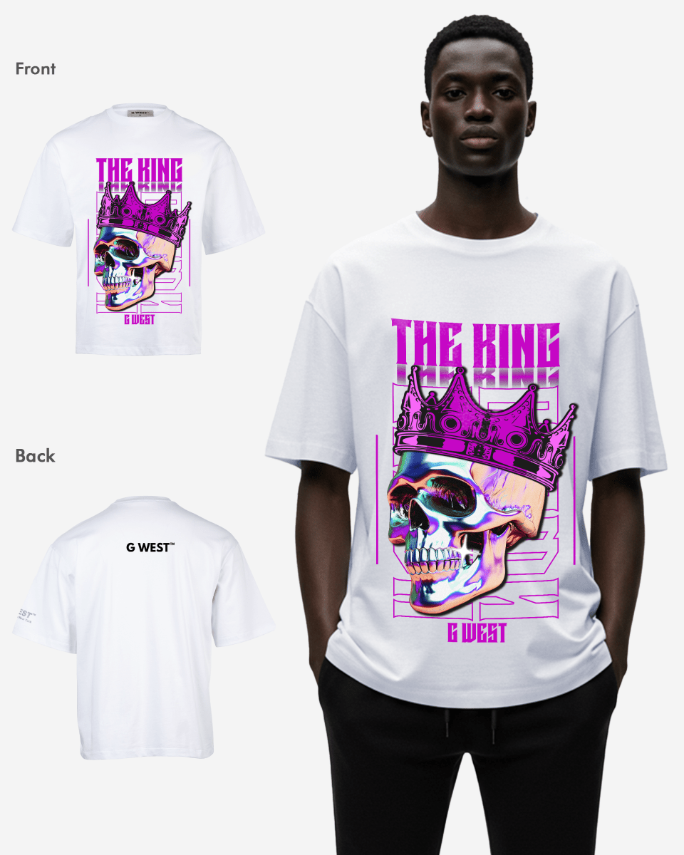 G WEST The King T-Shirt Mens G West