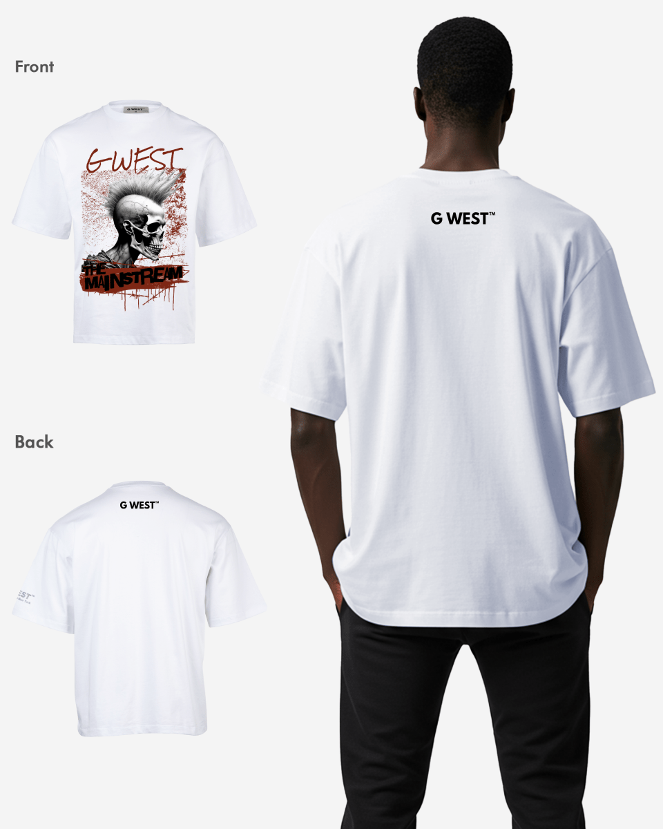 G WEST THE MAINSTREAM OVERSIZED T-Shirt Mens G West