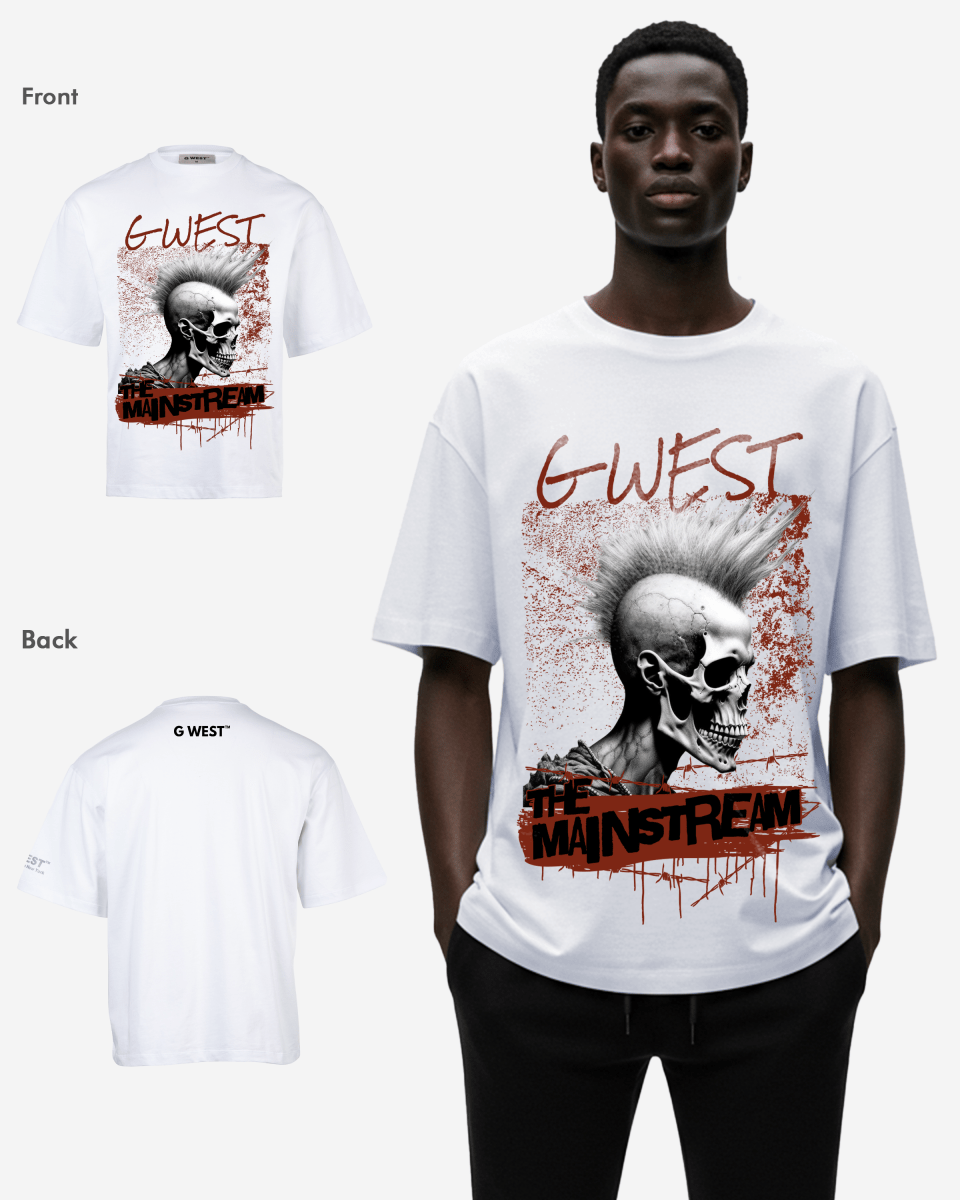 G WEST THE MAINSTREAM OVERSIZED T-Shirt Mens G West