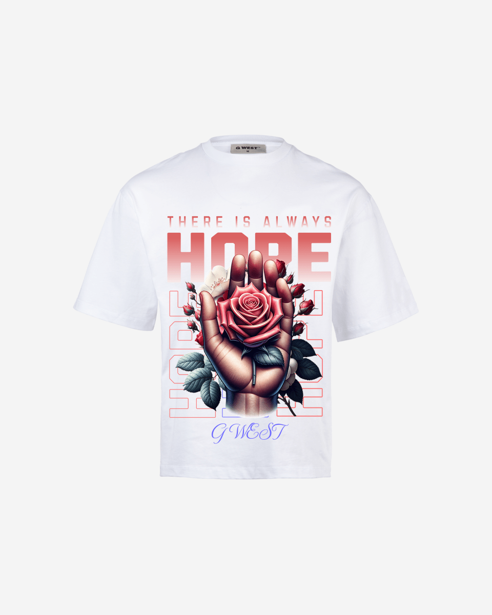 G WEST THERE IS ALWAYS HOPE OVERSIZED T-Shirt Mens G West