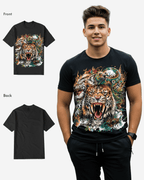 G West Mens Tiger Dragon Tee G West