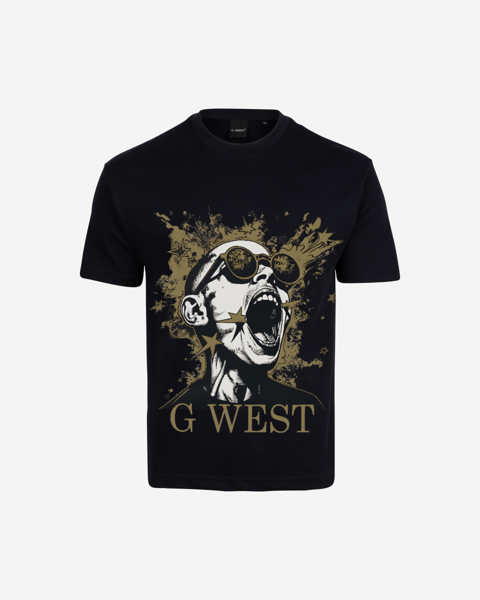 G West Mens Too Loud Oversized Tee G West