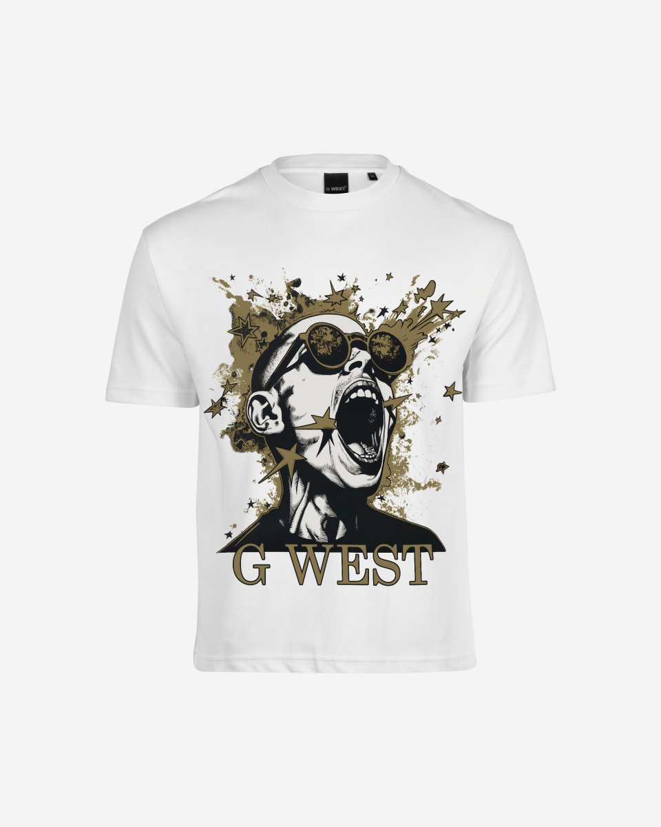 G West Mens Too Loud Oversized Tee G West