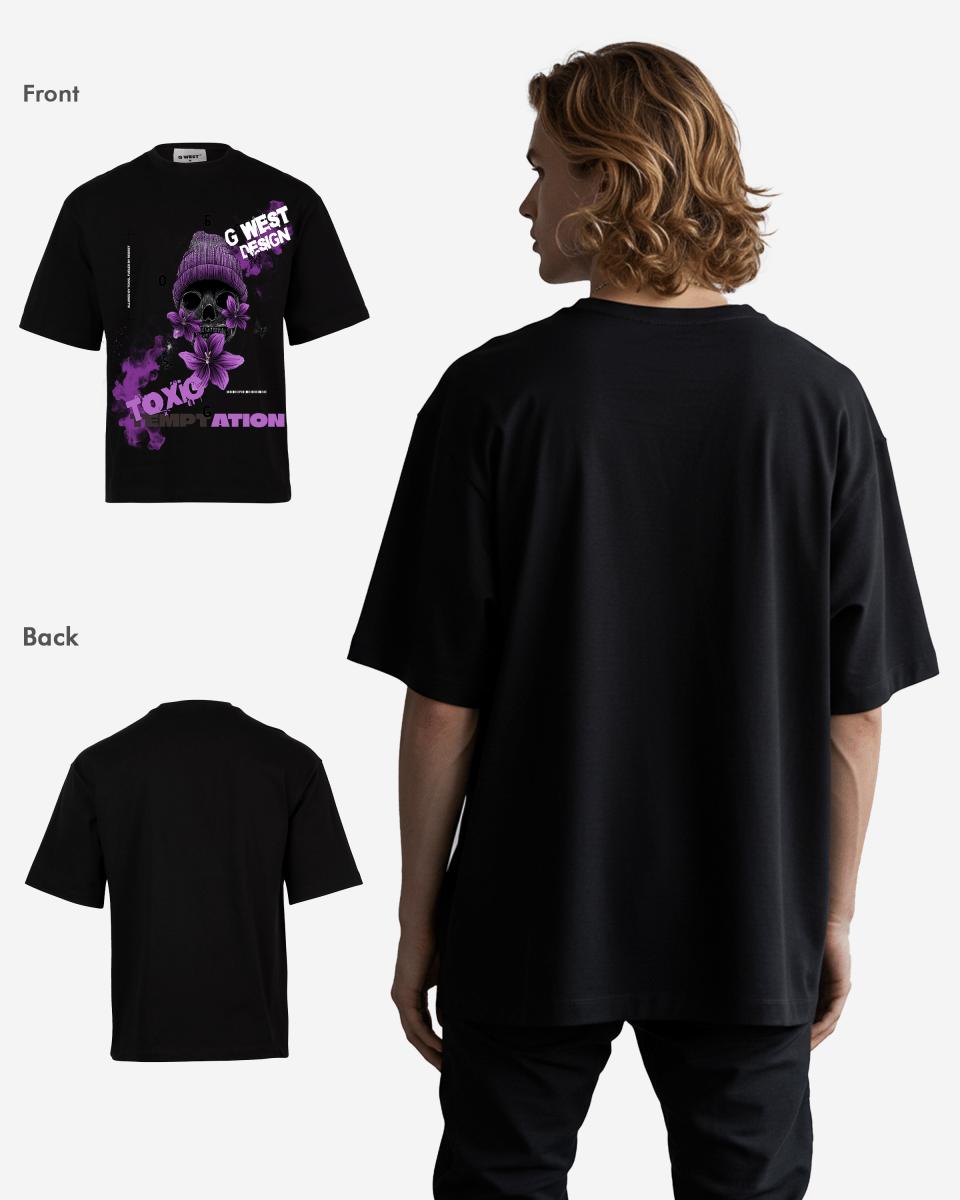 G West Toxic Oversized T-Shirt Mens G West