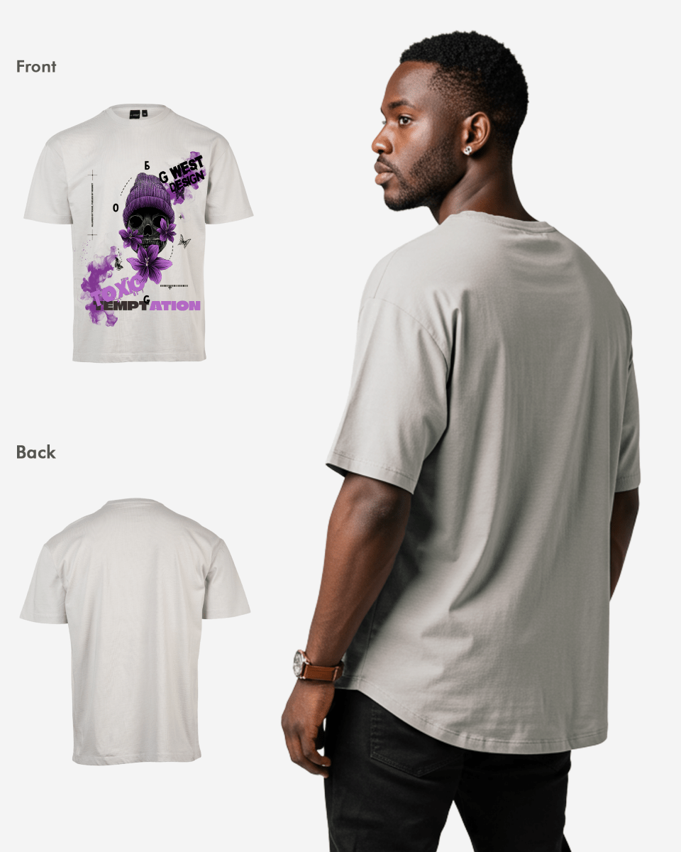 G West Toxic Oversized T-Shirt Mens G West