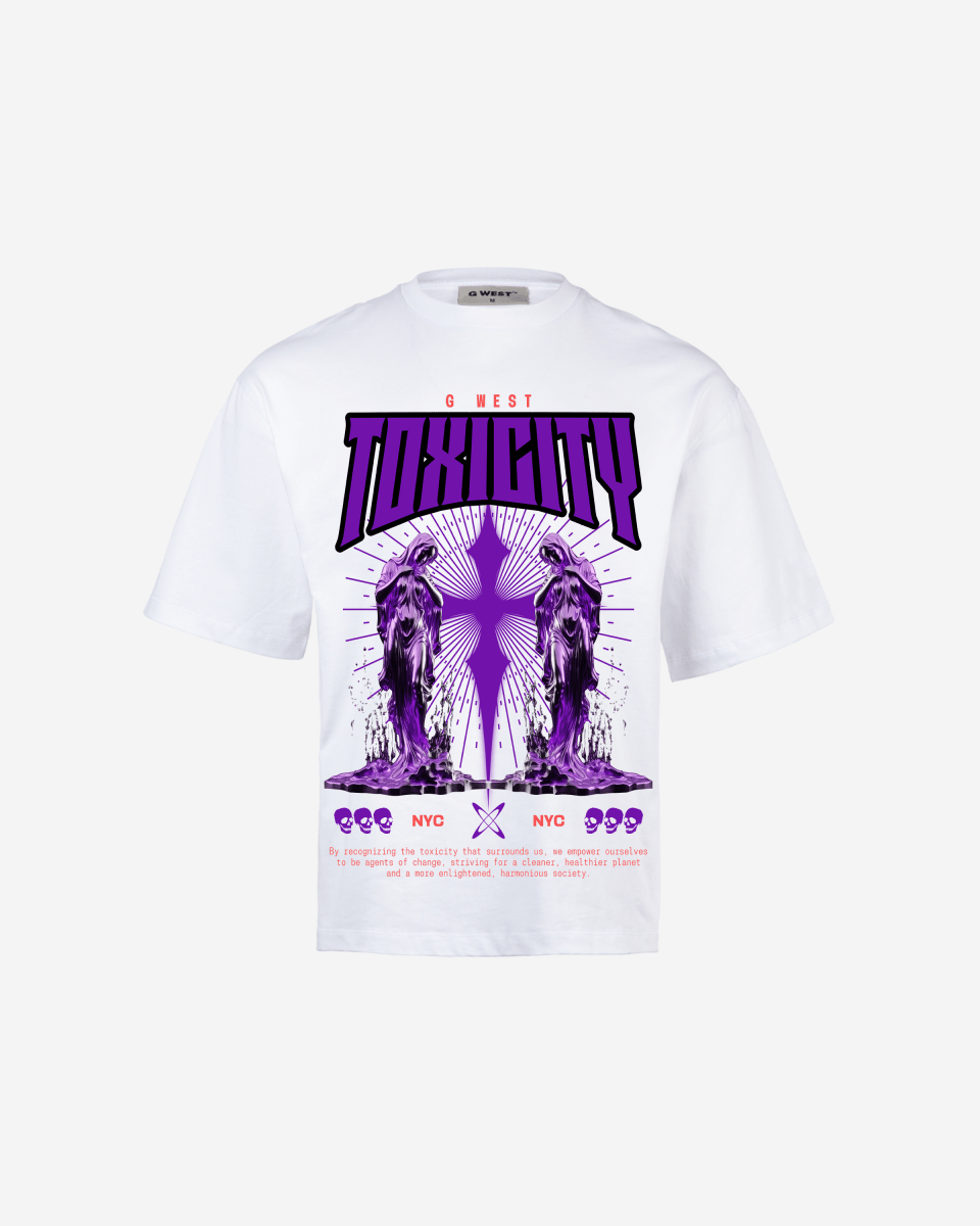 G WEST TOXICITY OVERSIZED T-Shirt Mens G West