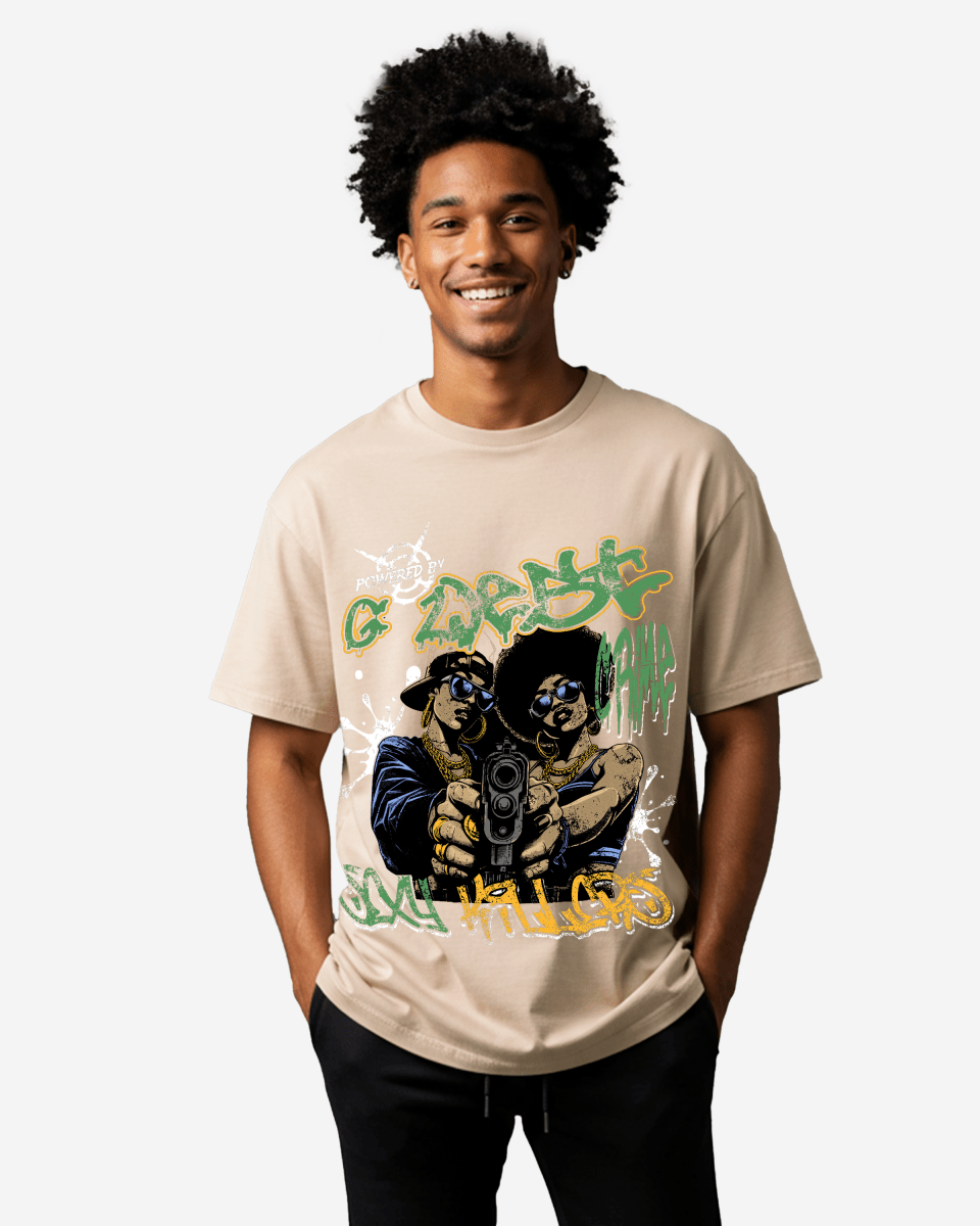 G West Trigger Twins Oversized Tee G West